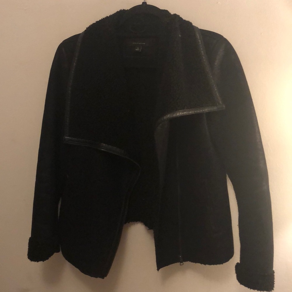 Ann Taylor fleece lined Moto